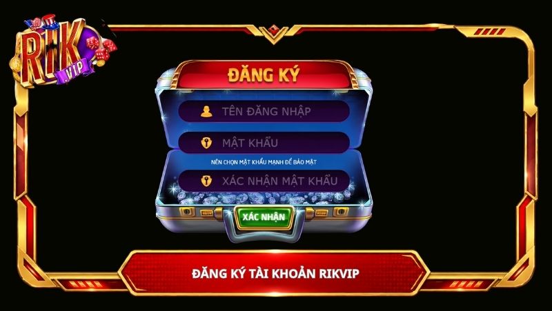 Đăng ký tài khoản Rikvip