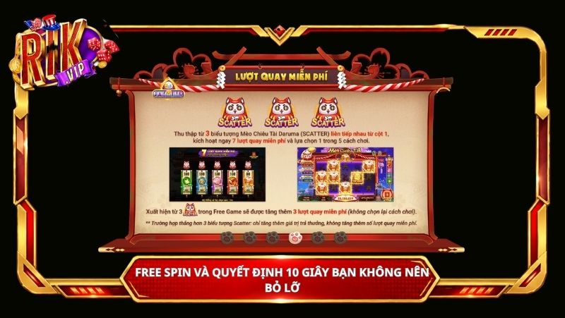 Free Spin và quyết định 10 giây bạn không nên bỏ lỡ